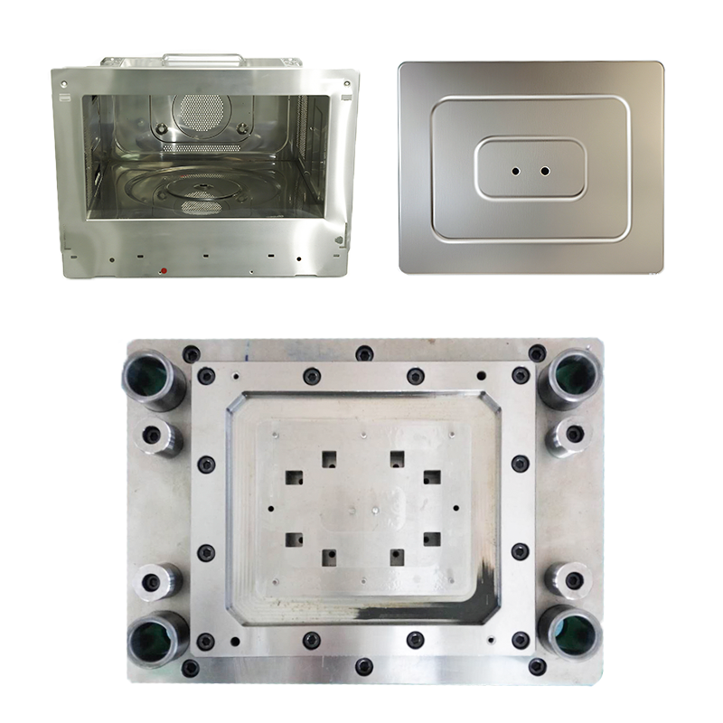 压印模具用于微波烤箱挡板